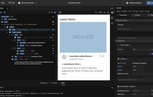 The JitBlox designer surface.