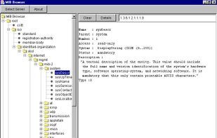 JMibBrowser screenshot 1