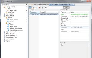 JMS Browser screenshot 2