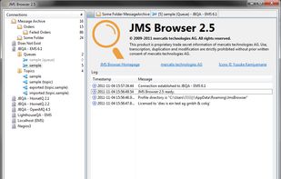 JMS Browser screenshot 1