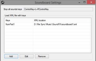 JN Soundboard screenshot 2