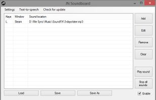 JN Soundboard screenshot 1
