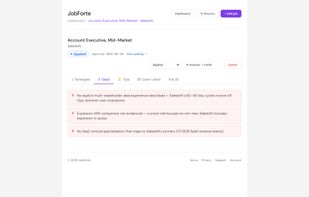 JobForte screenshot 2