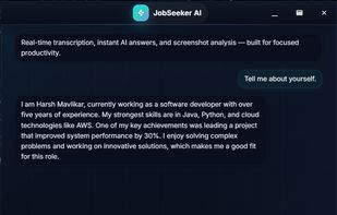 JobSeeker AI screenshot 1