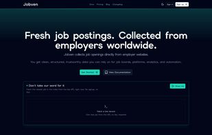 Jobven screenshot 1