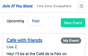 Join If You Want screenshot 1