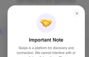 Swipe App screenshot 1