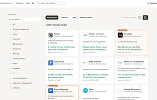 Explore our marketplace for the best deals on AI software, project management solutions, cloud computing, and more tools