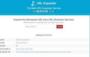 Joo.gl - URL Expander screenshot 1