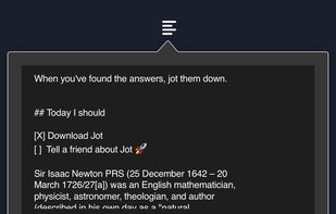 Jot - Notes screenshot 1