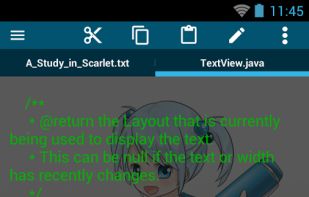 Jota+ Text Editor screenshot 2