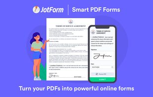 JotForm Smart PDF Forms screenshot 1