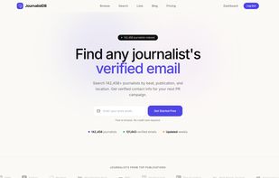 JournalistDB screenshot 1