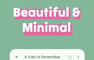 "Beautiful & Minimal"