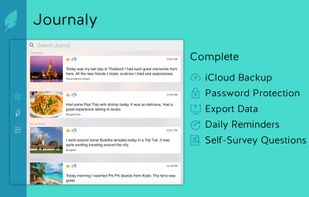 Journaly screenshot 1