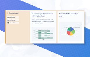 Connect real user insights directly to each step of the journey. See key findings, evidence, and research notes alongside every touchpoint — so product decisions stay grounded in what users actually say and do.