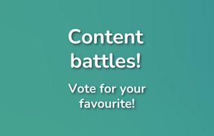 Post content, create and join collections or join friendly content battles called "Jouzts"