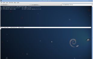 Jove running on Debian Linux