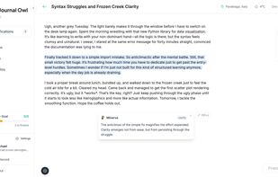 Journal Owl screenshot 3