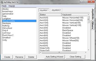 Joy2Key screenshot 1