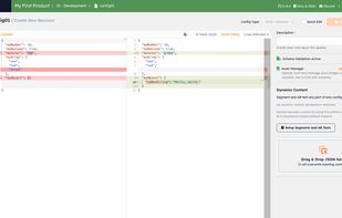 Diff editor for easy change tracking.