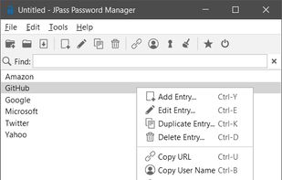 JPass Password Manager
