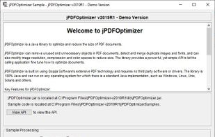 jPDFOptimizer SDK screenshot 1