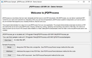 jPDFProcess screenshot 1
