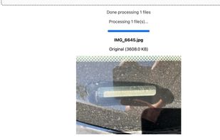 Up to 50% smaller JPEGs without quality loss — fast, private, and efficient