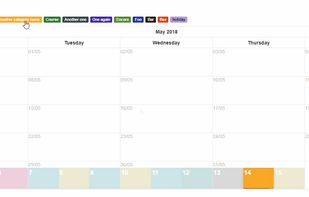 jquery-calendar screenshot 3