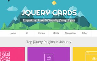 jQuery Cards screenshot 1