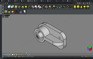 Model made in JSketcher 