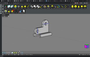 Model made in JSketcher 
