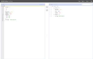 JSON Editor Online screenshot 1