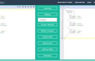 JSON Formatter and JSON Validator