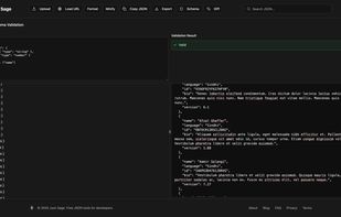 JSON Sage screenshot 2