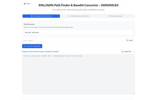 JSONXMLKit screenshot 2