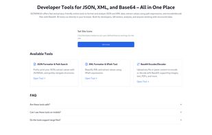 JSONXMLKit screenshot 1