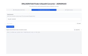 JSONXMLKit screenshot 1