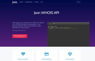 Home page showing code samples