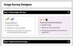 Image Survey Designer