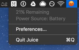 Juice battery app screenshot 1