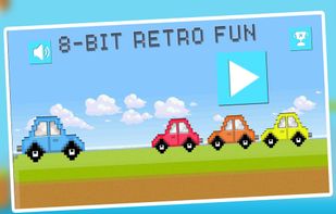 Jump Car Retro screenshot 2