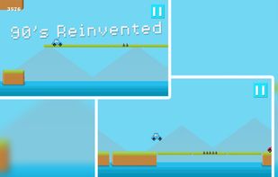 Jump Car Retro screenshot 3