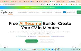 Jump Resume Builder screenshot 1