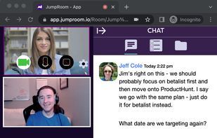 Now your team can cowork side-by-side all day with ease. Be present, see what people are doing, and share tools painlessly.