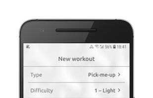 Basic options: Type, Difficulty, Duration