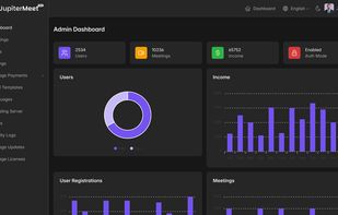 Self-Hosted Video Meeting with Admin Panel