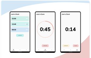 Just a clock screenshot 1