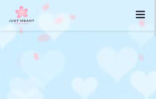 Landing page introduction with headline and start button, highlighting how easy it is to begin creating a love letter.